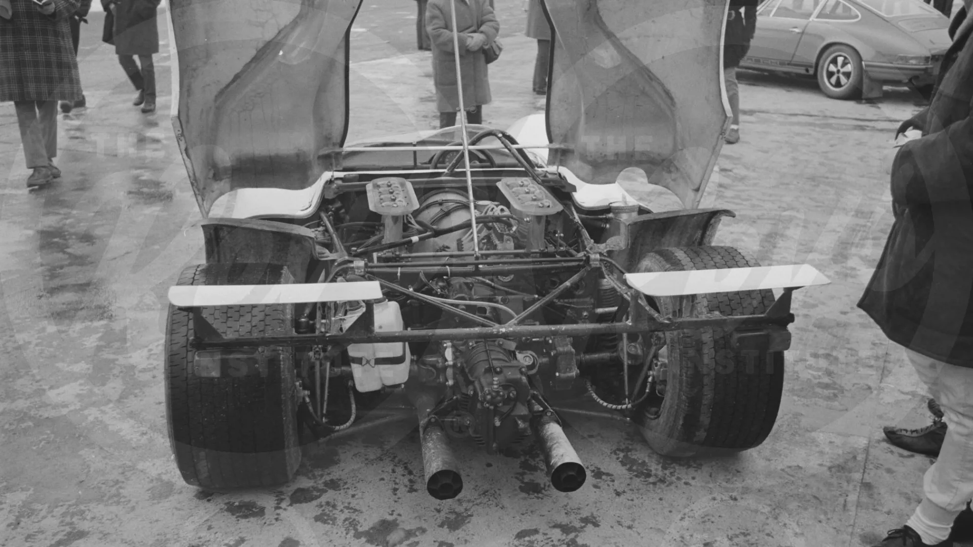 Présentation presse à Hockenheim, 1969